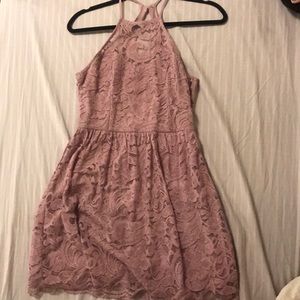 Hollister mauve dress